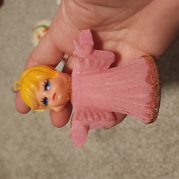 Lot of 9 vintage ornaments, 60s, 70s 90s. - Picture 8 of 16